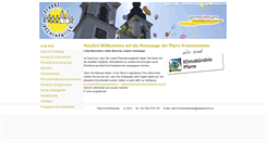 Desktop Screenshot of pfarre-kremsmuenster.at