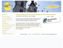 Tablet Screenshot of pfarre-kremsmuenster.at